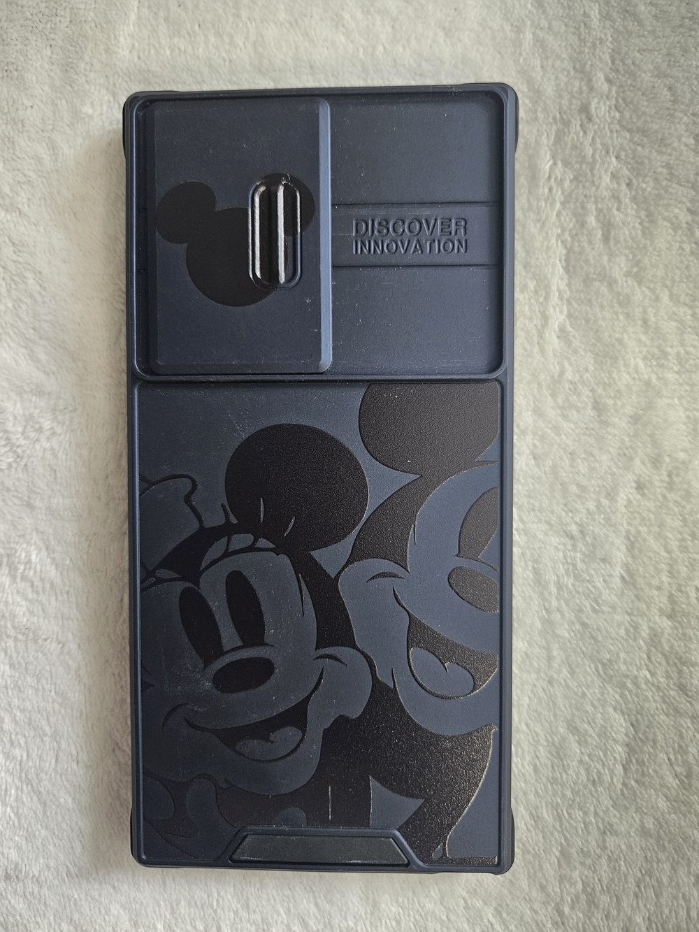 Discover Innovation Mickey Mouse Black Phone Case